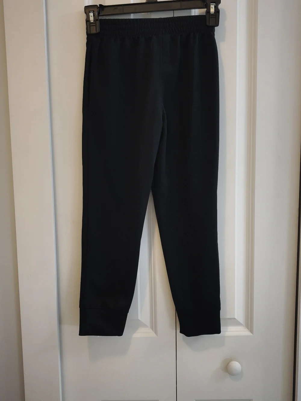 Spalding Youth Black Athletic Jogger Pants